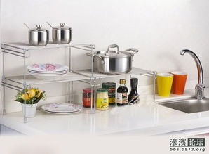 精致厨房用品 主妇最爱的各种收纳置物架